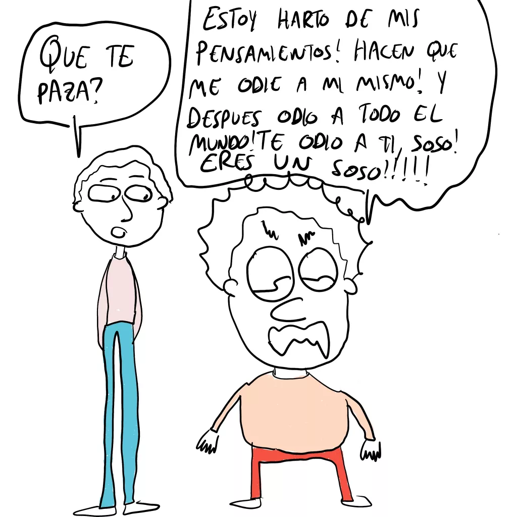 no me aguanto a mi mismo
